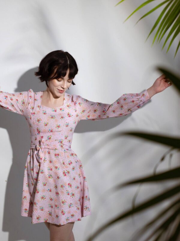Stylish Lady in Dancing Mood