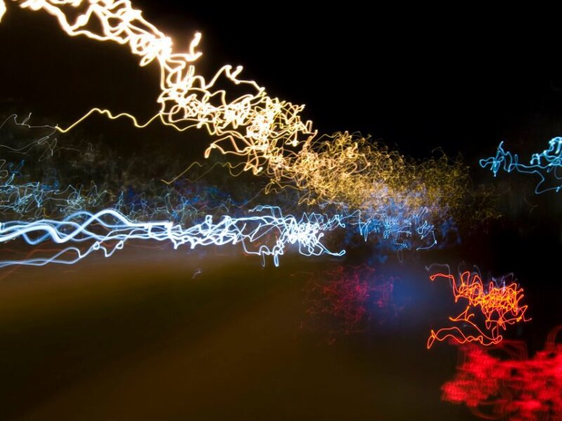 Lichten in de nacht